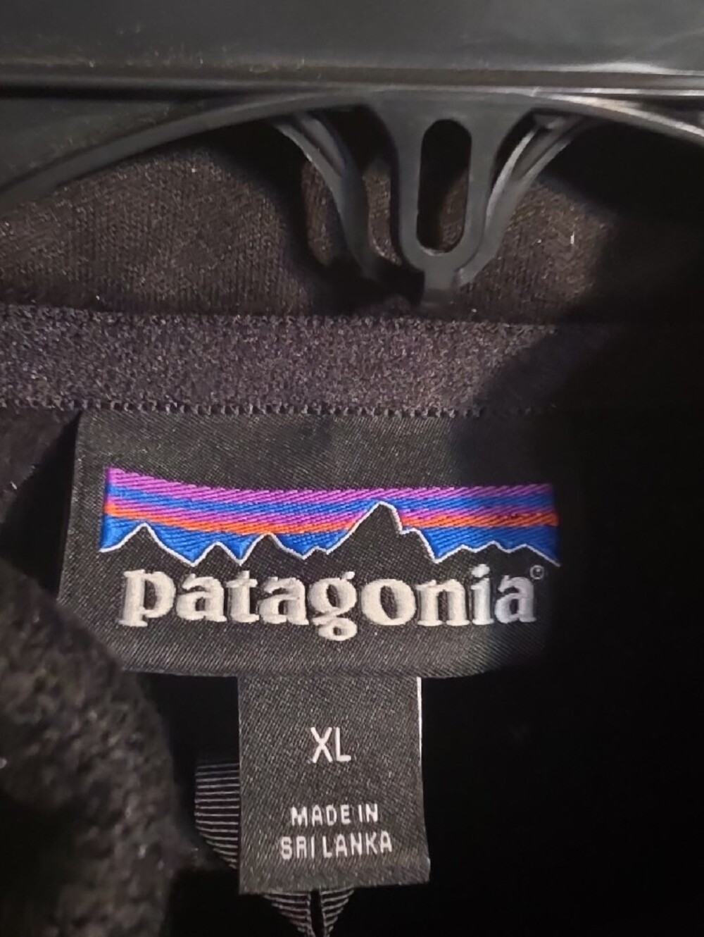 Patagonia Black Half-Zip Fleece Pullover - Picture 2 of 5